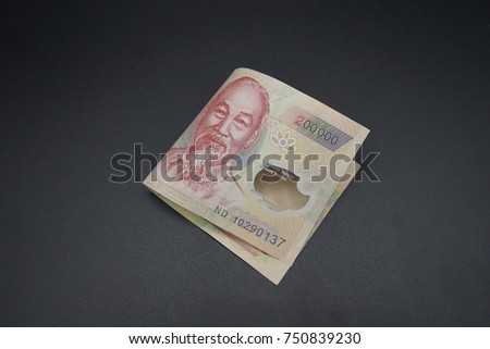 Vietnam 200,000 dong notes