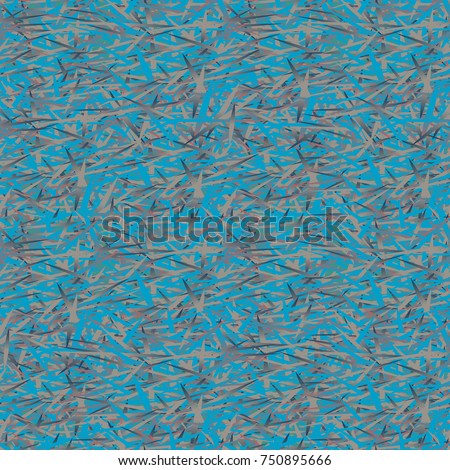 Colorful seamless pattern with grass for background.