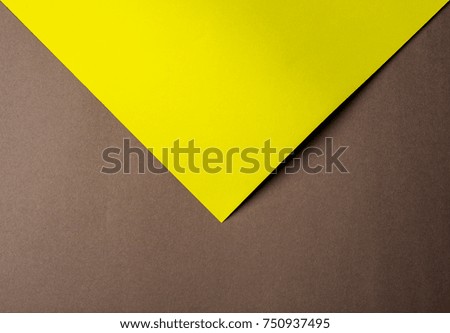 Abstract image of yellow paper rolls with copy space.