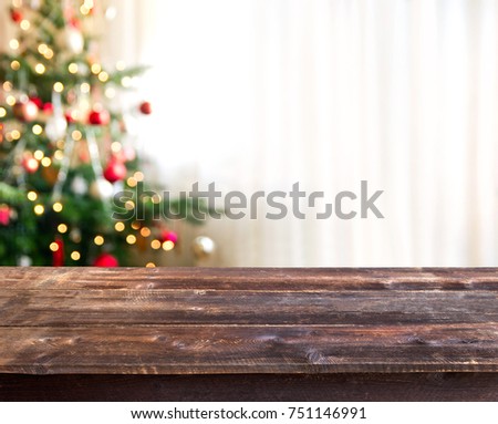christmas table background