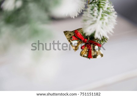 Christmas decorations, holiday home related concept