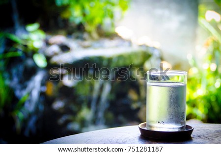 water, glass water  Royalty-Free Stock Photo #751281187