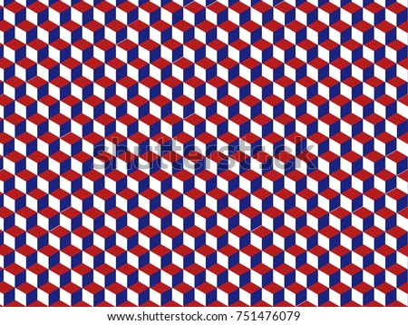 Square Tiles Vector.All patter squaren 3d elements are separated Abstract linear polygonal background. Vector illustration EPS 10 . Royalty-Free Stock Photo #751476079