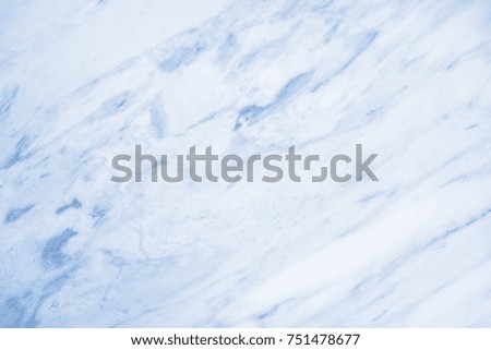 Blue marble patterned texture background for interior design   