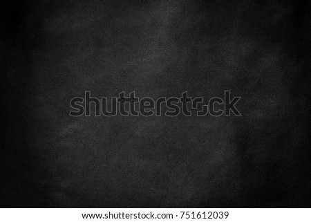 Black leather texture background, Leather  background. Royalty-Free Stock Photo #751612039