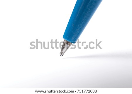 Pen Isolated on White Background