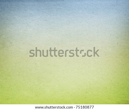  paper background with a blue  and green color