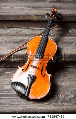 violin on a wood background,  musical instruments,stairs, steps