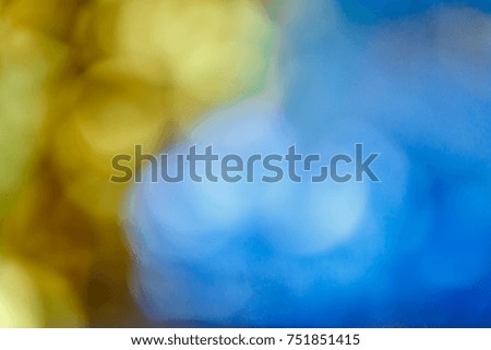 abstract blue yellow background used for wallpaper