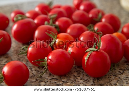 Cherry tomatoes for briekfast