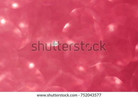 Glowing Red Bokeh Background