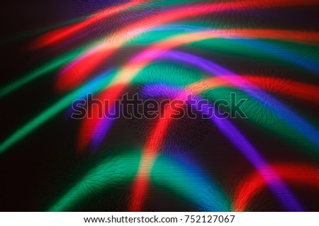 Abstract colorful blurred light stripes background.