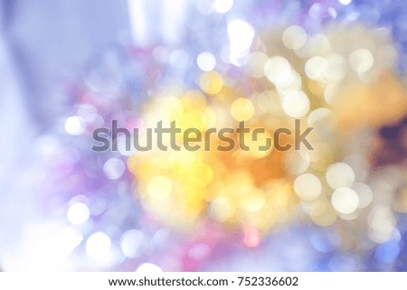 Abstract colorful circular bokeh background,Celebration background