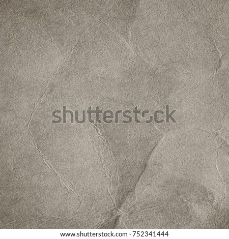 Crumpled paper background or texture. Cardboard paper.