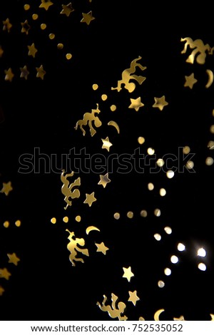 Christmas star light texture, pattern