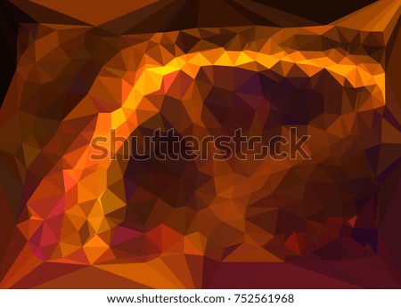 Mosaic background. Geometric low polygonal illustration. Design element for book covers, presentations layouts, title backgrounds. Raster clip art.