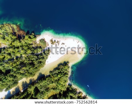 Lake Bohinj Aerial