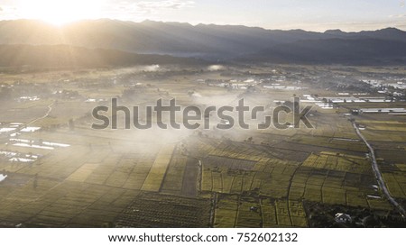 Aerial Photography of Chiang Rai Province, Thailand