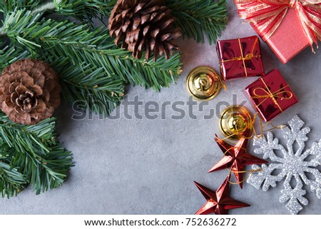 Christmas decoration equipment or christmas eve's tools for christmas tree decorate