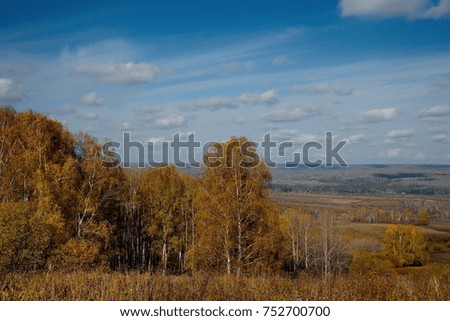 Autumn in the Altai mountains