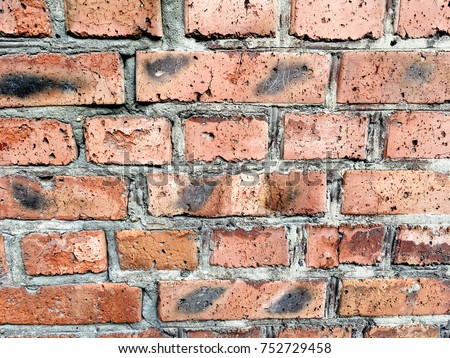 Brick wall texture. Grunge background.