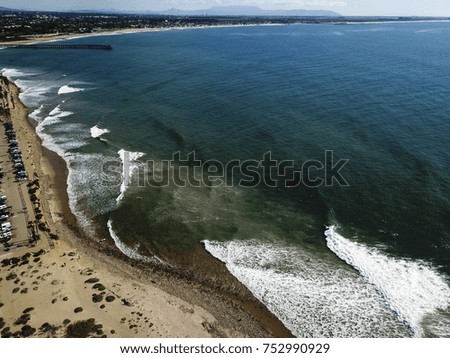 Drone image from Ventura California