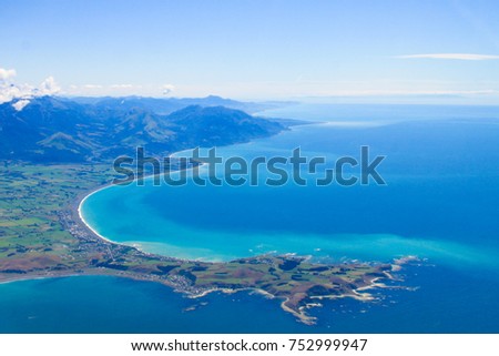 New Zealand Landscape Photography / Aerial from Place -  Kaikoura