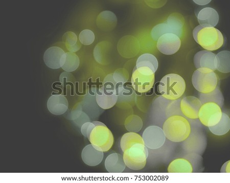 glowing green blurred lights shiny background 