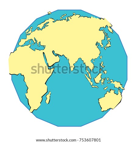 Planet Earth Vector illustration