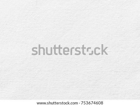 White canvas burlap texture background with cotton fabric pattern in light grey for arts painting backdrop, sacking and bagging design Royalty-Free Stock Photo #753674608