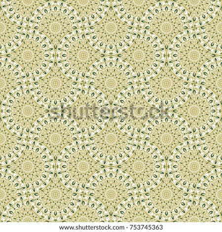 Vector abstract vintage hand drawn seamless pattern