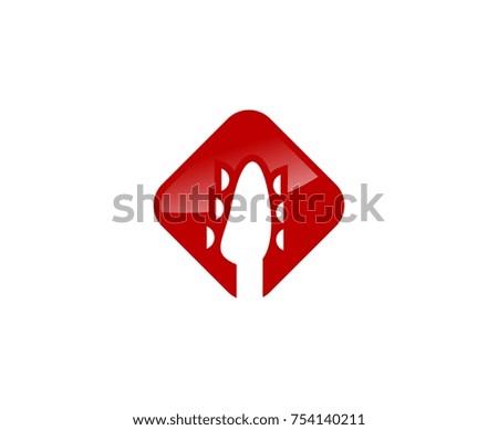 Guitar logo icon 