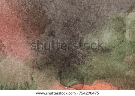 Abstract black watercolor background. Grunge watercolor texture