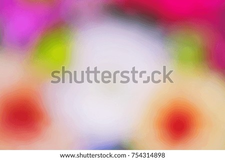 Abstracts colorful blur background