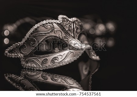 Masquerade venitian carnival mask