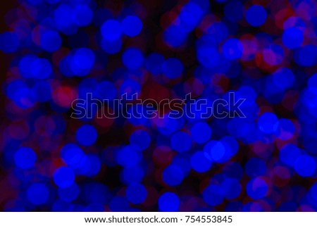 Christmas blurred lights background. New Year