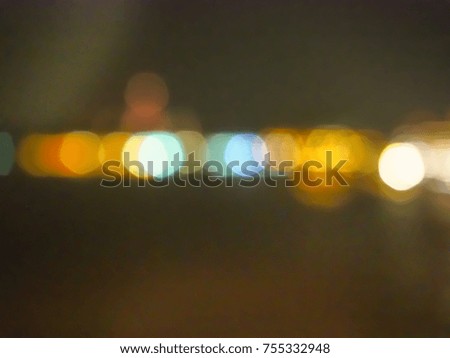 Beautiful blur bokeh lights defocused abstract background.
