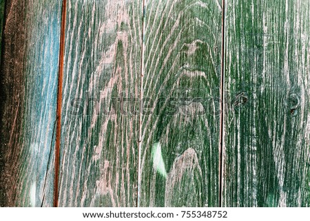 green wooden rustic background with wood boards texture