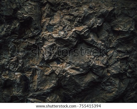 Stones texture and background. Rock texture. Royalty-Free Stock Photo #755415394