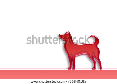 Dog illustration (Digital Illustration)