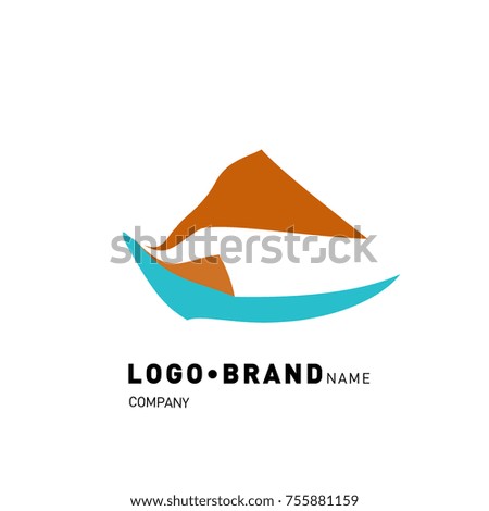 Simple Abstract Geometric Corporate Logo Design