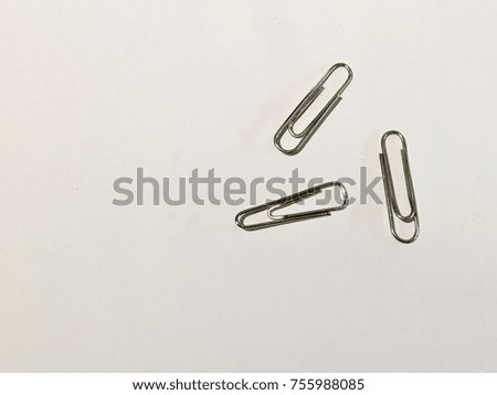 steel Clip /note read book Royalty-Free Stock Photo #755988085