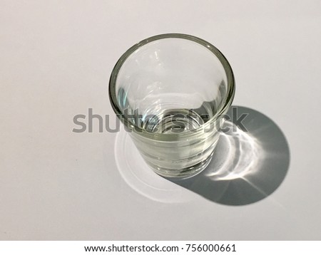 glasses/ shadow and light Royalty-Free Stock Photo #756000661