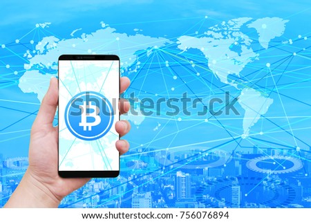 bit coin network smartphone