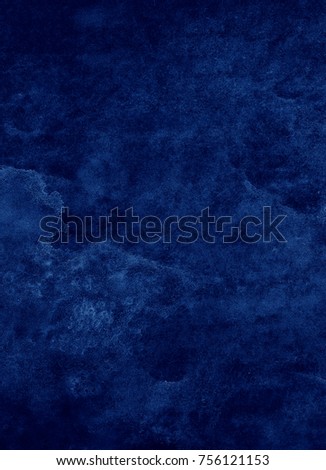 dark blue watercolor background Royalty-Free Stock Photo #756121153
