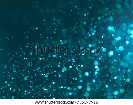 Abstract bokeh bright blue background.Can be used wallpaper texture and background for website. 