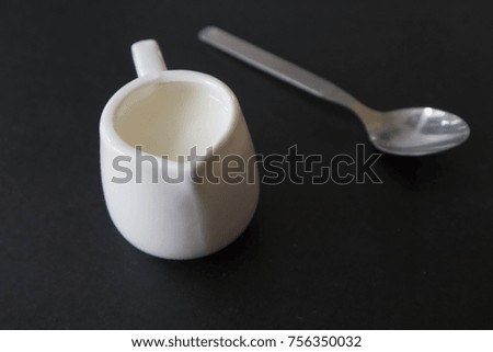 Coffee Spoon on the table