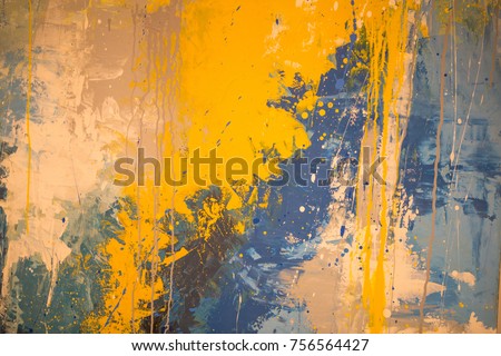 Abstract background made of colored shapes and lines. Beautiful street art graffiti. Abstract creative drawing fashion colors on the walls of the city. Urban Contemporary Culture