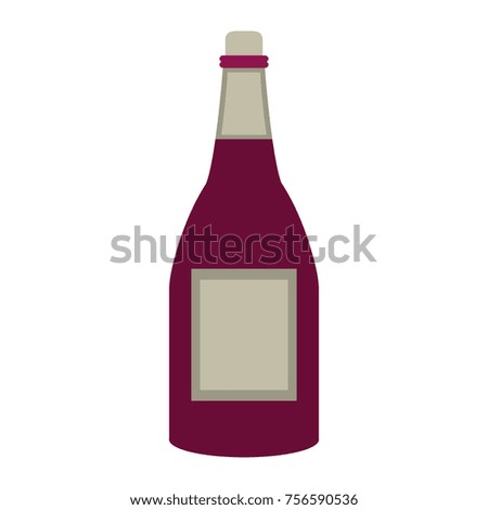 Wine bottle drink