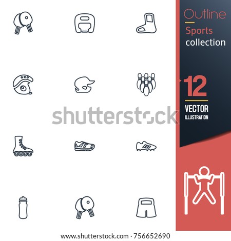 Sport vector collection icon set